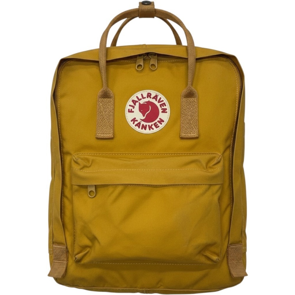 Fjallraven Kanken Classic Backpack Ochre Yellow Vinylon F Swedish Design Bag
